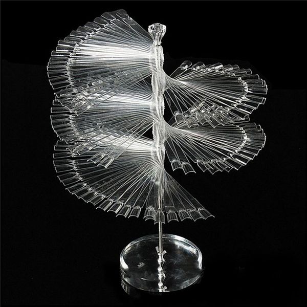 Fan Shape False Nail Tips Display Holder Nail Art Acrylic Practice Clear Milky White Color DIY Nail Tool ColorTester Show 120pc tips 0603073
Fan Shape False Nail Tips Display Holder Nail Art Acrylic Practice Clear Milky White Color DIY Nail Tool ColorTester Show 120pc tips 0603073
