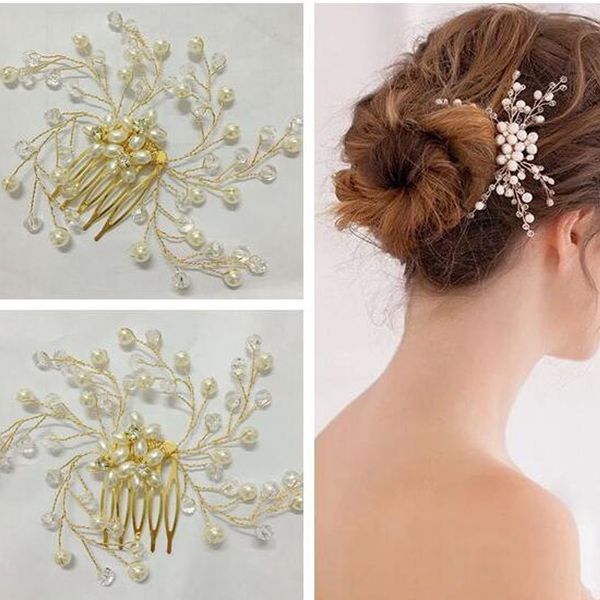 fashion personality gem crystal wedding hair accessories for women pearl bridal jewelry princess hair jewelry hair comb clip new 2017, Slivery;golden
fashion personality gem crystal wedding hair accessories for women pearl bridal jewelry princess hair jewelry hair comb clip new 2017, Slivery;golden