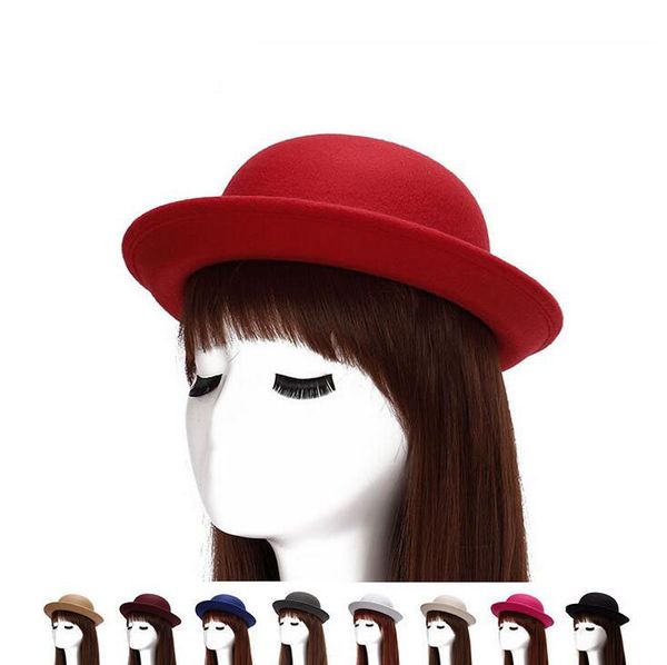 hat autumn and winter ladies dome imitation wool wool hat england felt hat ceremony cap wmb001, Blue;gray
hat autumn and winter ladies dome imitation wool wool hat england felt hat ceremony cap wmb001, Blue;gray