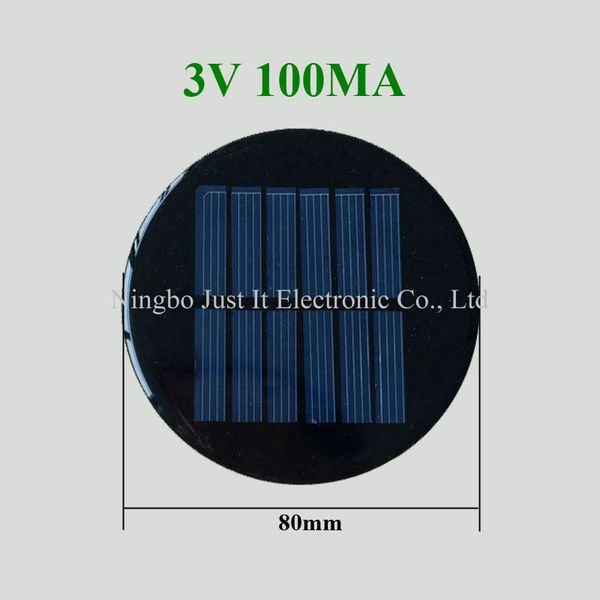 100pc lot epoxy re in round mini olar cell 3v 100ma diameter 80mm
100pc lot epoxy re in round mini olar cell 3v 100ma diameter 80mm