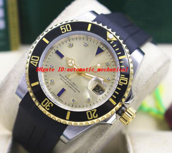 luxury wristwatch black bezel ceramic rubber bracelet diamond watch mens 40mm automatic mechanical men watches quality, Slivery;brown
luxury wristwatch black bezel ceramic rubber bracelet diamond watch mens 40mm automatic mechanical men watches quality, Slivery;brown