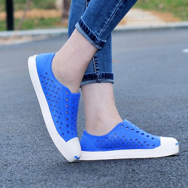 wholesale-summer candy color fretwork women & men garden shoes for male female clog beach gladiator sandals flip flops plus size 36-44, Black
wholesale-summer candy color fretwork women & men garden shoes for male female clog beach gladiator sandals flip flops plus size 36-44, Black