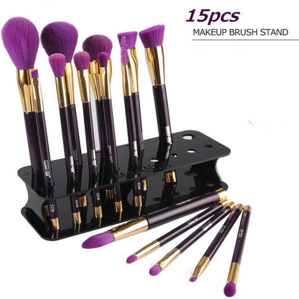 acrylic makeup brush holder organizer drying rack shelf storage case box 15pcs make up brushes display stand cosmetic tools
acrylic makeup brush holder organizer drying rack shelf storage case box 15pcs make up brushes display stand cosmetic tools