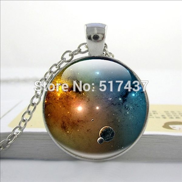 2020 new universe solar system necklace galaxy pendant space jewelry glass p cabochon necklace, Silver
2020 new universe solar system necklace galaxy pendant space jewelry glass p cabochon necklace, Silver