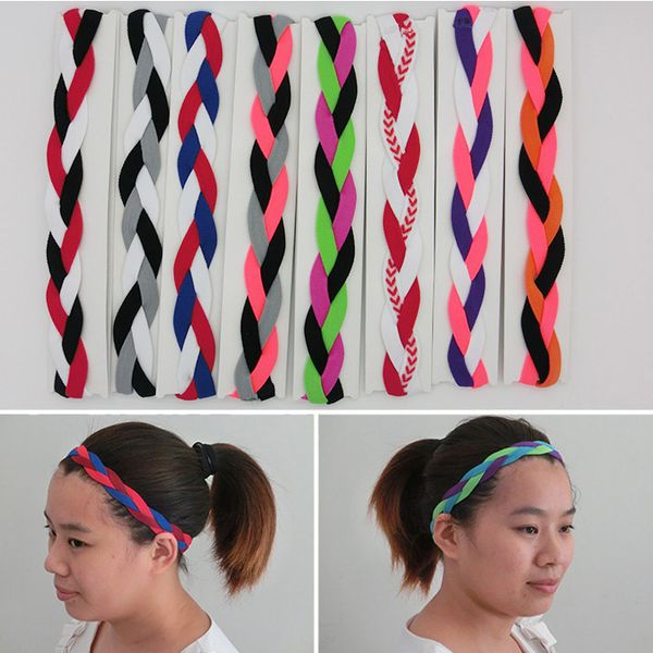 100pcs woman men baseball headband sports braided mini, Silver
100pcs woman men baseball headband sports braided mini, Silver