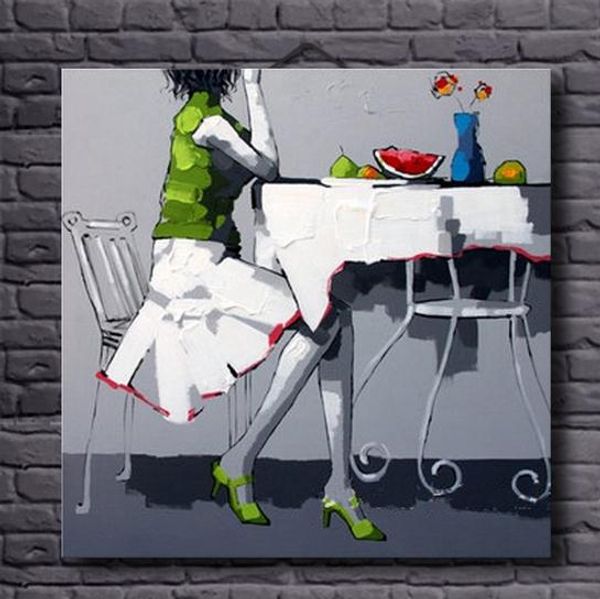 beautiful girl for kitchen room decor,pure hand painted modern wall decor pop art oil painting on canvas.customized size c060
beautiful girl for kitchen room decor,pure hand painted modern wall decor pop art oil painting on canvas.customized size c060
