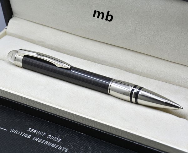 high quality MB StarWaker black carbon fiber Ballpoint pen with Crystal head office stationery luxury Writing refill pens Gift
high quality MB StarWaker black carbon fiber Ballpoint pen with Crystal head office stationery luxury Writing refill pens Gift