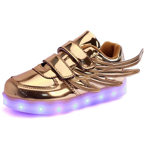 Kids Led Shoes For Children Party and Sport Casual Multi Wings Shoes Colorful Glowing Baby Boys and Girls Charging Light up Shoes
Kids Led Shoes For Children Party and Sport Casual Multi Wings Shoes Colorful Glowing Baby Boys and Girls Charging Light up Shoes