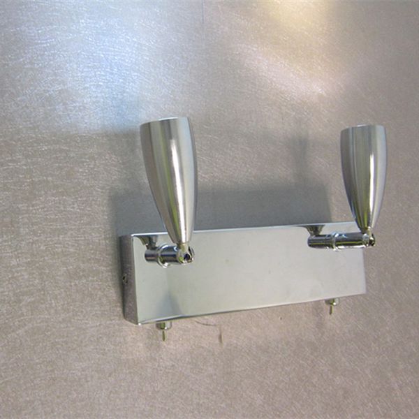 ch led lamps for home 2x3w leds each switch controls corresponding light stainless steel base chrome finish modern headboard fitting
ch led lamps for home 2x3w leds each switch controls corresponding light stainless steel base chrome finish modern headboard fitting