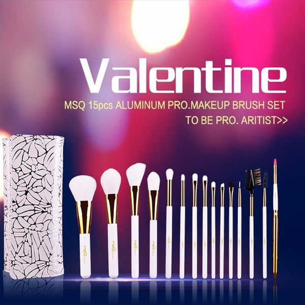 professional 15pcs makeup brushes kit protravel cosmetic beauty brushes soft synthetic hair with pu leather case for valentine
professional 15pcs makeup brushes kit protravel cosmetic beauty brushes soft synthetic hair with pu leather case for valentine