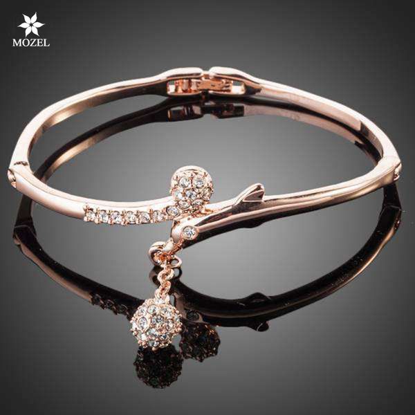 Оптовая MOZEL Swarovski элементы розовое золото покрытием полный Stellux австрийский Крист 
Оптовая MOZEL Swarovski элементы розовое золото покрытием полный Stellux австрийский Крист