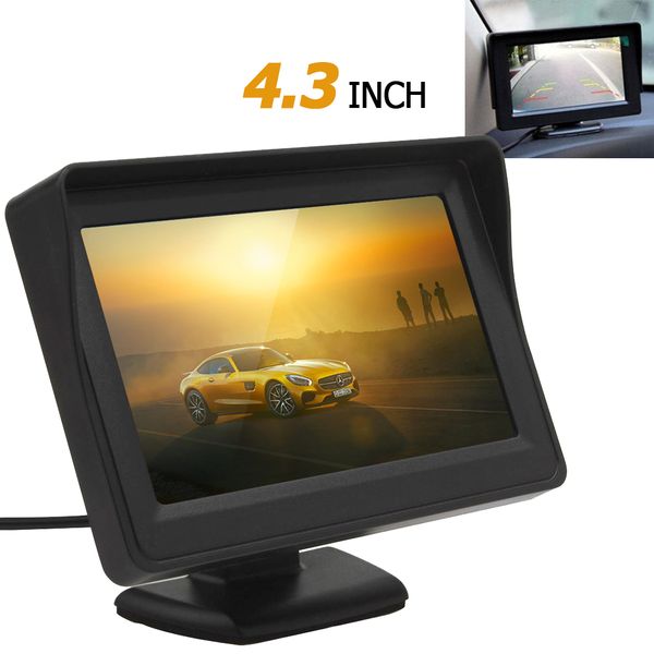 New 4.3 Inch 480 x 272 TFT LCD Digital Panel Car Rear View Monitor Support 2-Channel Video Input + 420 TVL Camera CMO_346
New 4.3 Inch 480 x 272 TFT LCD Digital Panel Car Rear View Monitor Support 2-Channel Video Input + 420 TVL Camera CMO_346