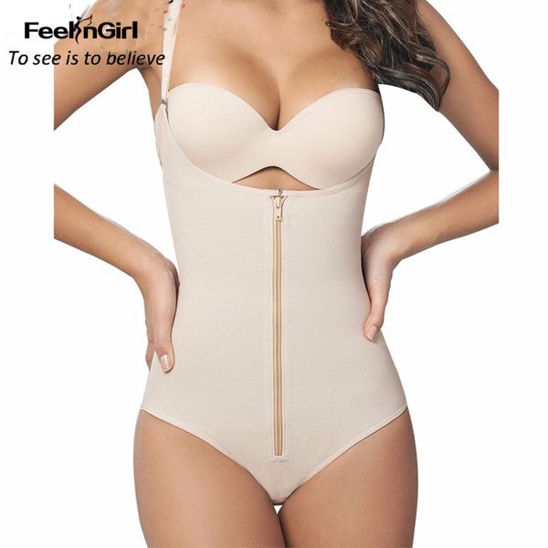 wholesale- feelingirl zip full body shaper women waist trainer slimming shapewear butt lifter tummy control waist shaper girdle underwear b, Black;white 
wholesale- feelingirl zip full body shaper women waist trainer slimming shapewear butt lifter tummy control waist shaper girdle underwear b, Black;white