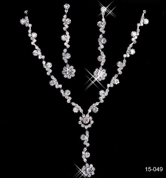 2016 New Jewelry Necklace Earring Set Cheap Wedding Bridal Prom Cocktail Evening Dresses Rhinestone 15-042 In Stock Free Shipping
2016 New Jewelry Necklace Earring Set Cheap Wedding Bridal Prom Cocktail Evening Dresses Rhinestone 15-042 In Stock Free Shipping