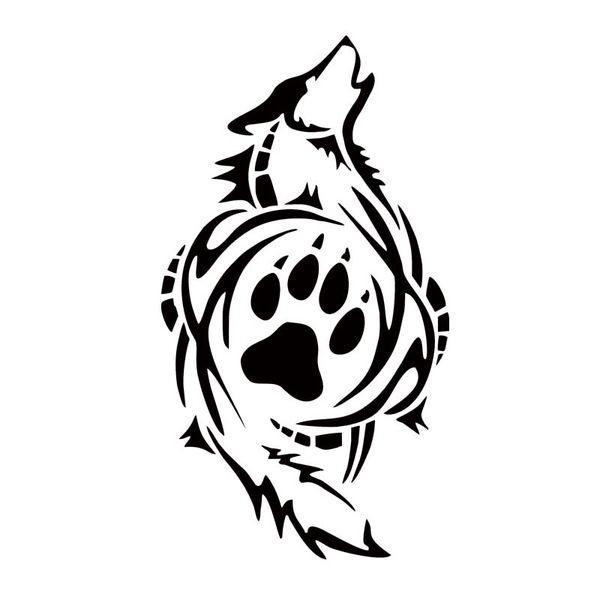 tribal wolf paw print car styling decal vinyl personality sticker funny window car accessories graphics decorate
tribal wolf paw print car styling decal vinyl personality sticker funny window car accessories graphics decorate
