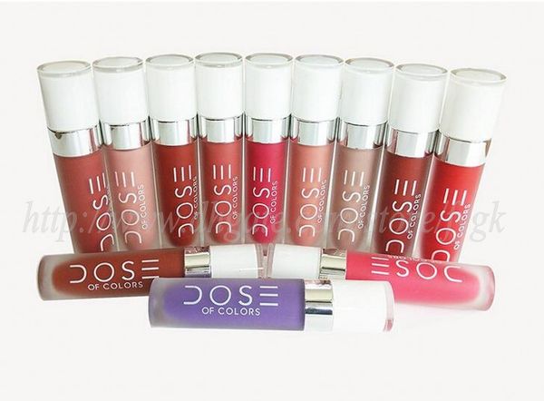 High quality 2017 New Arrival Dose Of Colors Liquid Matte Lipstick Waterproof Lip Gloss Lipgloss 12 colors SOC waterproof lipstick
High quality 2017 New Arrival Dose Of Colors Liquid Matte Lipstick Waterproof Lip Gloss Lipgloss 12 colors SOC waterproof lipstick