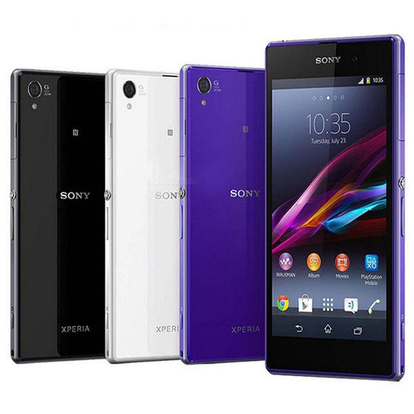 

Восстановленный оригинал Sony Z1 C6903 4G LTE 5.0-дюймовый Quad Core 2GB RAM 16GB ROM 20.7MP камера Android Smart Mobile сотовый телефон DHL 1шт