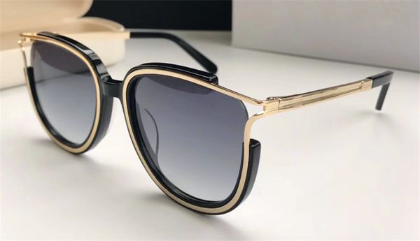 new fashion designer sunglasses cat eye hollow frame simple elling style uv 400 protection eyewear with original box 688, White;black
new fashion designer sunglasses cat eye hollow frame simple elling style uv 400 protection eyewear with original box 688, White;black