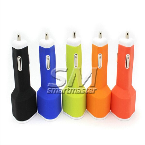 5v 2.1a dual usb soft silicon triangle type car charger for mobile phone cellphone ipad pass ce fcc rohs
5v 2.1a dual usb soft silicon triangle type car charger for mobile phone cellphone ipad pass ce fcc rohs