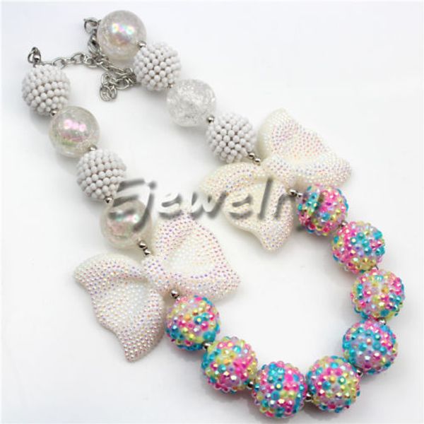 fashion jewelry white butterfly easter rhinestone egg beads chunky bubblegum kids necklace cb692
fashion jewelry white butterfly easter rhinestone egg beads chunky bubblegum kids necklace cb692
