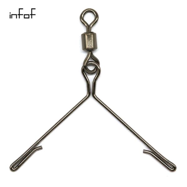 200 pieces/lot 3 way swivel stainless carp fishing line connector ice bass fishing tackle
200 pieces/lot 3 way swivel stainless carp fishing line connector ice bass fishing tackle