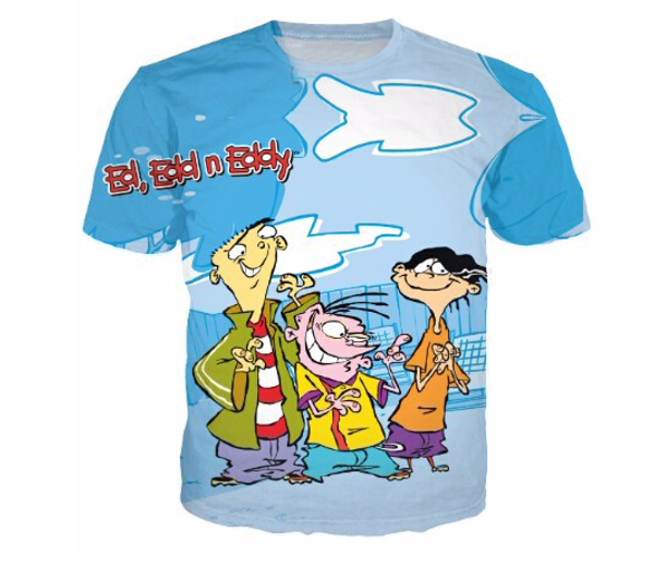 fashion clothing 90's cartoon ed edd n eddy 3d casual t-shirt women men funny tees summer style t shirt s-5xl h62, White;black
fashion clothing 90's cartoon ed edd n eddy 3d casual t-shirt women men funny tees summer style t shirt s-5xl h62, White;black
