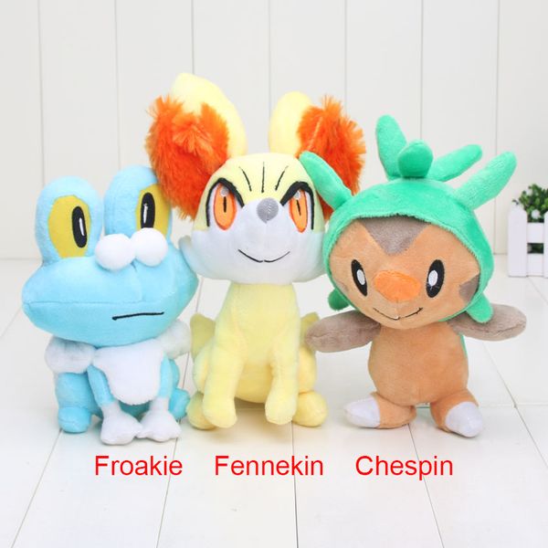 17cm -24cm New Pikachu Pocket Center XY Series Chespin Fennekin Froakie Plush Doll and Toys Christmas Gifts
17cm -24cm New Pikachu Pocket Center XY Series Chespin Fennekin Froakie Plush Doll and Toys Christmas Gifts