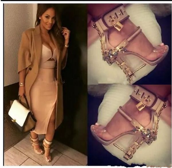 2017 impera rihanna crystal diamonds sandals padlock spiked high heels women pumps colorful beaded celebrity party dress shoes, Black
2017 impera rihanna crystal diamonds sandals padlock spiked high heels women pumps colorful beaded celebrity party dress shoes, Black