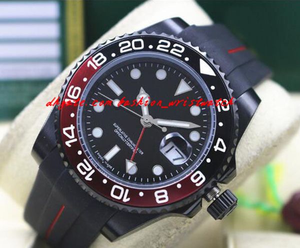 fashion luxury watches ii 116710 40mm ceramic bezel batman coating black red rubber bracelet mechanical men watch new arrival, Slivery;brown
fashion luxury watches ii 116710 40mm ceramic bezel batman coating black red rubber bracelet mechanical men watch new arrival, Slivery;brown
