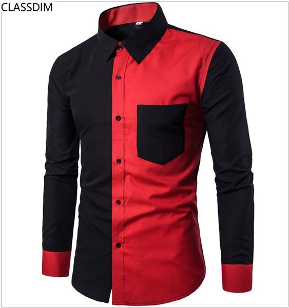 Free shipping!Men's cotton long-sleeved shirt Men's striped shirt color stitching European and American style Leisure Slim
Free shipping!Men's cotton long-sleeved shirt Men's striped shirt color stitching European and American style Leisure Slim