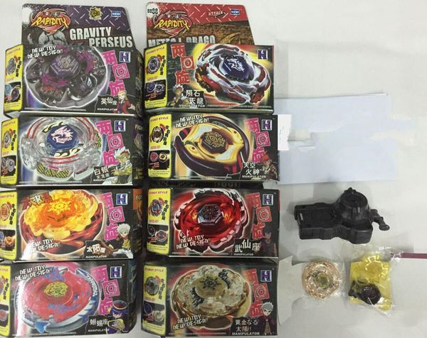 192 шт. / Лот Быстродействие Beyblade Metal Fusion с Launcher 8 моделей 2019