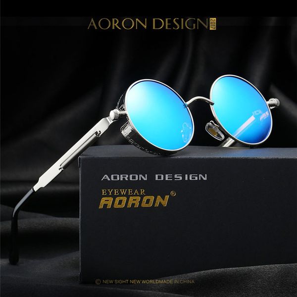wholesale- 2017 new gold round polarized sunglasses fashion gothic steampunk sunglasses mens womens uv400 rays vintage shield eyewear, White;black
wholesale- 2017 new gold round polarized sunglasses fashion gothic steampunk sunglasses mens womens uv400 rays vintage shield eyewear, White;black