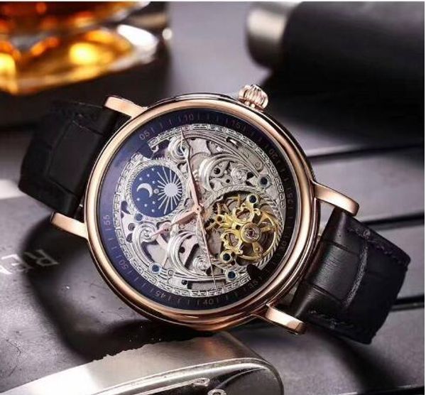 new listiing carved flower luxury mens watches original imported automatic mechanical movement genuine leather band brand wristwatch, Slivery;brown
new listiing carved flower luxury mens watches original imported automatic mechanical movement genuine leather band brand wristwatch, Slivery;brown