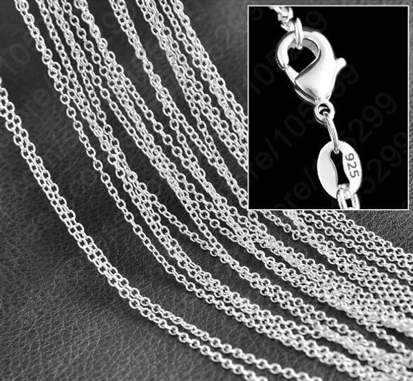 20pcs/lot sale 2mm 925 silver plated o round shape necklace chain jewelry fit for pendant accessories chains clavicle chain 16-30 inch
20pcs/lot sale 2mm 925 silver plated o round shape necklace chain jewelry fit for pendant accessories chains clavicle chain 16-30 inch