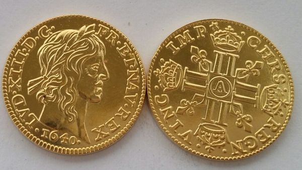 Louis XIV, Louis d,or a la meche longue, 1640 A, Paris, Gadoury... Copy coi Promotion Cheap Factory Price nice home Accessories Silver Coins
Louis XIV, Louis d,or a la meche longue, 1640 A, Paris, Gadoury... Copy coi Promotion Cheap Factory Price nice home Accessories Silver Coins