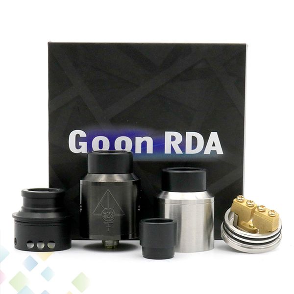 Newest 528 GOON RDA Atomizers With Wide Bore Drip Tip And CHUFF 24mm PEEK Insulators 3 Colors Fit 510 Mods DHL Free
Newest 528 GOON RDA Atomizers With Wide Bore Drip Tip And CHUFF 24mm PEEK Insulators 3 Colors Fit 510 Mods DHL Free