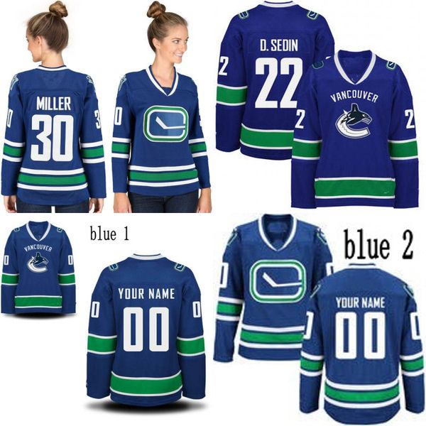 Lady Vancouver Canucks Jersey 22 Daniel Sedin 30 Ryan Miller 6 Brock Boeser 44 Erik Gudbranson 45 Michael Chaput 55 Alex Biega Jerseys
Lady Vancouver Canucks Jersey 22 Daniel Sedin 30 Ryan Miller 6 Brock Boeser 44 Erik Gudbranson 45 Michael Chaput 55 Alex Biega Jerseys
