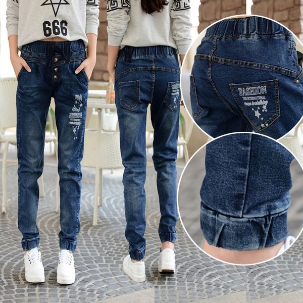 spring new school students jeans female 15 to 17 14-16 years old girl han edition loose big boy pants, Black
spring new school students jeans female 15 to 17 14-16 years old girl han edition loose big boy pants, Black