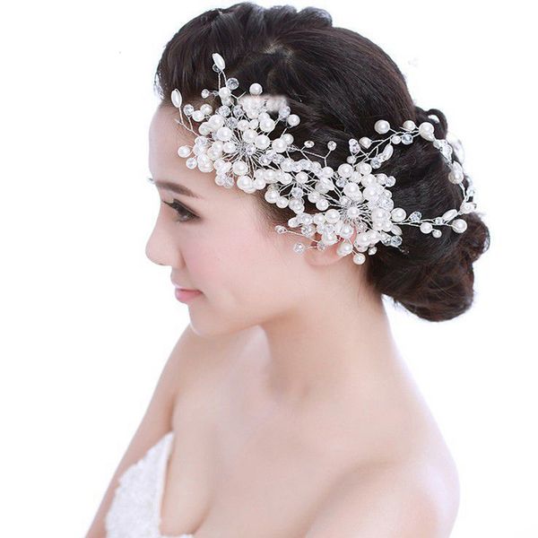 handmade beaded crystal wedding hair jewelry headdress bride pearl tiara women hairband wholesale wedding hair accessories bridal headband, Slivery;golden
handmade beaded crystal wedding hair jewelry headdress bride pearl tiara women hairband wholesale wedding hair accessories bridal headband, Slivery;golden
