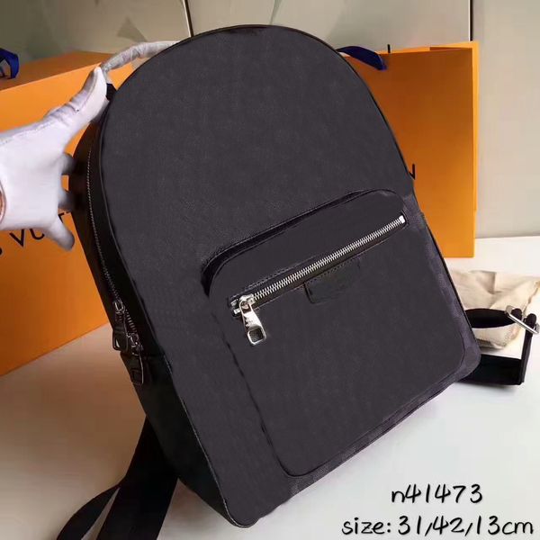 

2018 Fashion Brand New Backpacks Men Bag CX#86 Real Genuine Leather AAA+Quality School Bags Wallets N41473 Have dust bags