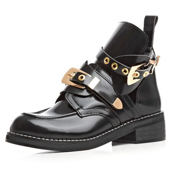Wholesale- Botas Mujer Winter Special Offer New Arrival Brand Same Design High Quality Women Fashion Cutout 2016 Metal Buckle Martin Boots
Wholesale- Botas Mujer Winter Special Offer New Arrival Brand Same Design High Quality Women Fashion Cutout 2016 Metal Buckle Martin Boots
