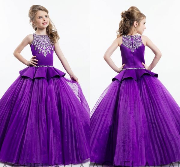 2020 rachel allan purple ball gown princess girl' pageant dresses sparkling beaded crystals zipper back cute girls flower girls dresse, White;red
2020 rachel allan purple ball gown princess girl' pageant dresses sparkling beaded crystals zipper back cute girls flower girls dresse, White;red