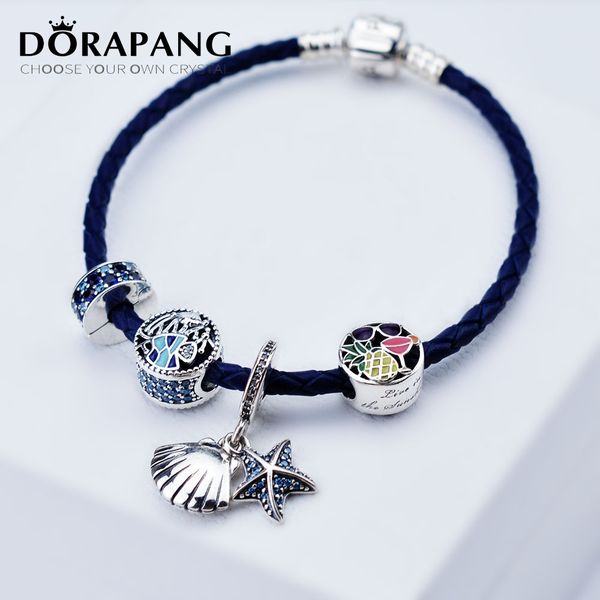 dorapang 2017 popular charm bracelets style summer 925 sterling silver beads for women original diy jewelry decoration fit bracelet, Black
dorapang 2017 popular charm bracelets style summer 925 sterling silver beads for women original diy jewelry decoration fit bracelet, Black