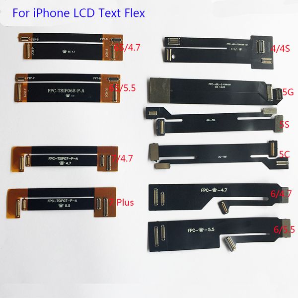 10pcs/lot LCD Display Digitizer Touch Screen Extension Tester Test Flex Cable for iPhone 4 4S 5 5C 5S 6 6 6S 6S 7 Plus Extended Testing
10pcs/lot LCD Display Digitizer Touch Screen Extension Tester Test Flex Cable for iPhone 4 4S 5 5C 5S 6 6 6S 6S 7 Plus Extended Testing