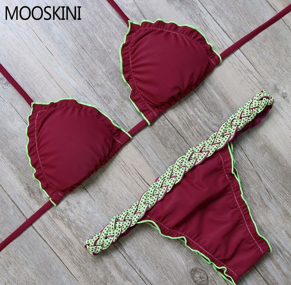 new cheeky style brazilian bikini set floral swimwear women swimsuit low waist bikinis, White;black
new cheeky style brazilian bikini set floral swimwear women swimsuit low waist bikinis, White;black