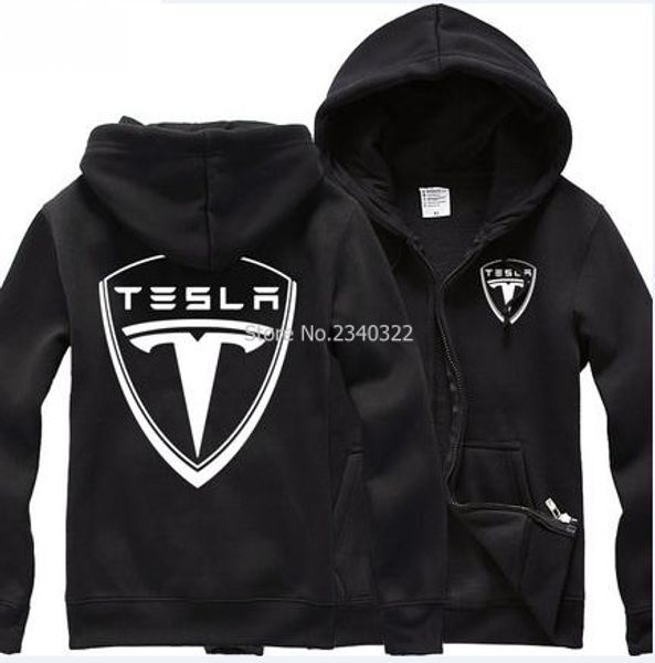 wholesale- spring winter and autumn tesla zipper fleece sweatshirt jacket for men and women cross country uniforms, Black
wholesale- spring winter and autumn tesla zipper fleece sweatshirt jacket for men and women cross country uniforms, Black