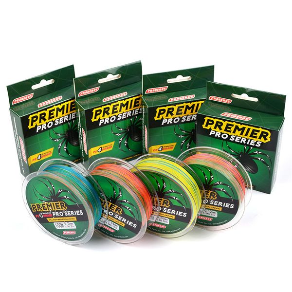 high quanlity 5colors mixed fishing lines 4 strand pe braided wire spectra braid line 100m 18lb~100lb
high quanlity 5colors mixed fishing lines 4 strand pe braided wire spectra braid line 100m 18lb~100lb