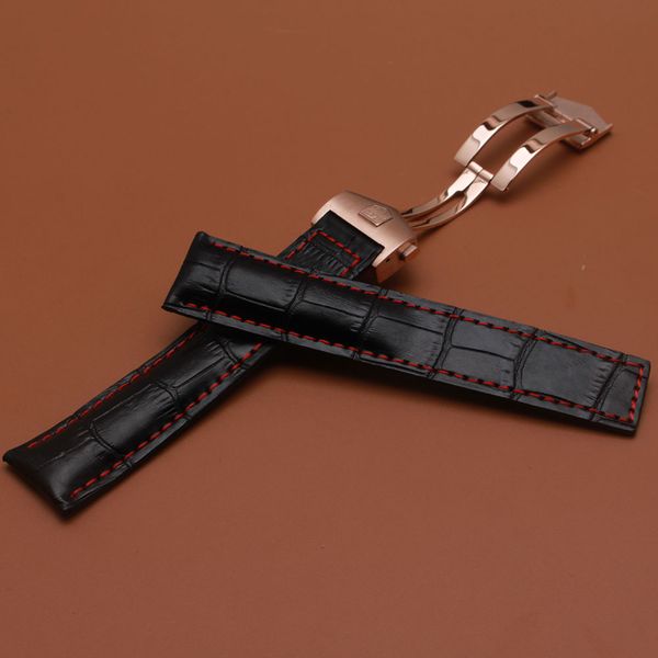 rosegold watchband genuine cowhide grain watch strap fashion buckle with red line crocodile watch accessories 20mm 22mm black leather n mfmt, Slivery;brown
rosegold watchband genuine cowhide grain watch strap fashion buckle with red line crocodile watch accessories 20mm 22mm black leather n mfmt, Slivery;brown