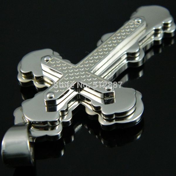 wholesale-316l stainless steel silver cross pendant necklace for man fashion 316l stainless steel men's jewerly ok12
wholesale-316l stainless steel silver cross pendant necklace for man fashion 316l stainless steel men's jewerly ok12