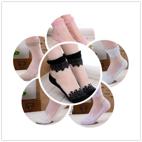 brand summer women's socks & hosiery ultra-thin lace transparent anti-skid cotton bottom crystal glass woman sock lw040, Black;white
brand summer women's socks & hosiery ultra-thin lace transparent anti-skid cotton bottom crystal glass woman sock lw040, Black;white
